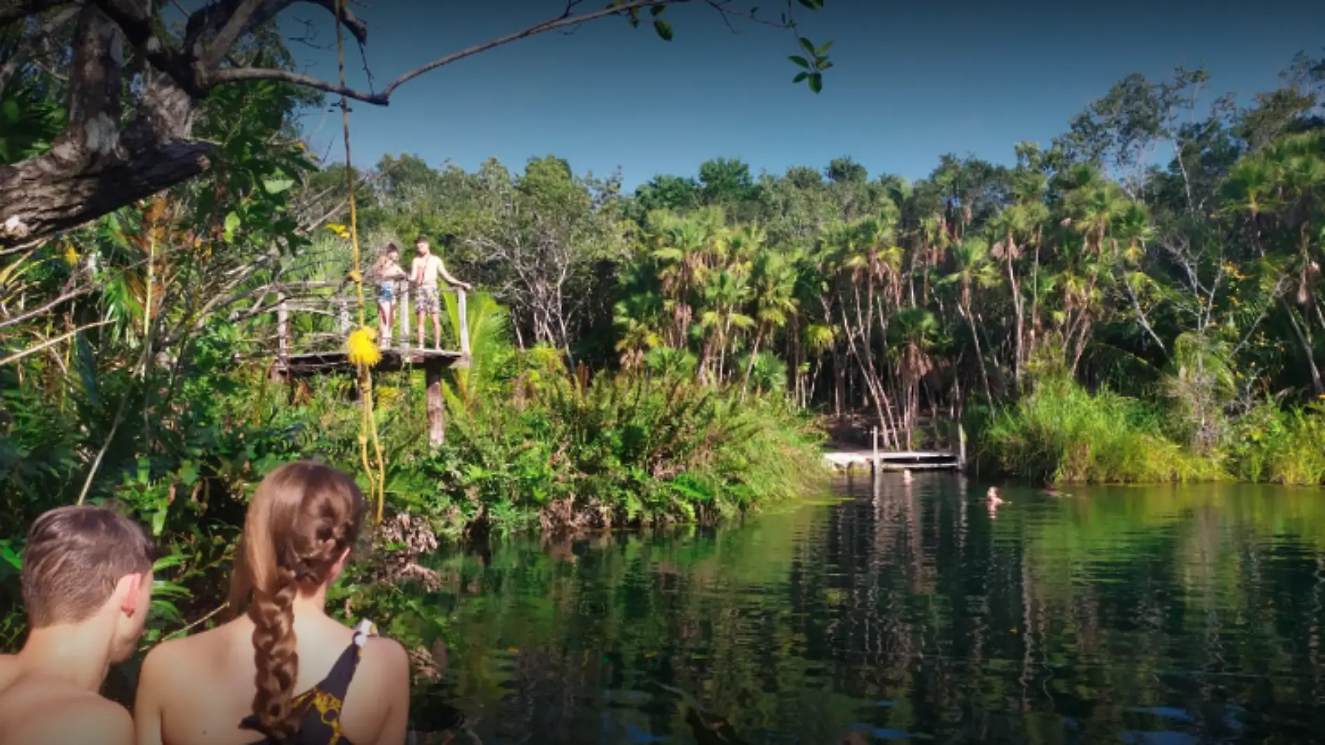 cenote mayan blue